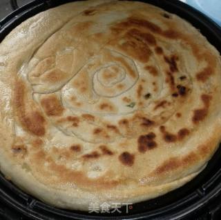 葱花锅盔的做法步骤：11