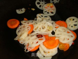 麻辣藕片的做法步骤：4