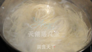 虾仁紫菜拌面的做法步骤：4