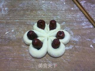 小雨牌【红枣花馒头】的做法步骤：13