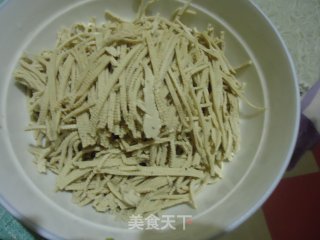 凉拌豆腐丝的做法步骤：2