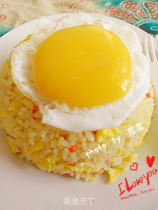 【炒饭】葱油蛋炒饭的做法步骤：12