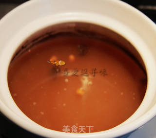 话梅花生粥的做法步骤：8