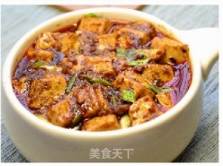 麻婆豆腐的做法步骤：11