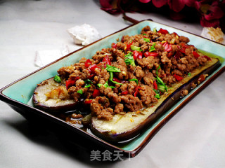 泡椒肉末烤茄子的做法步骤：9
