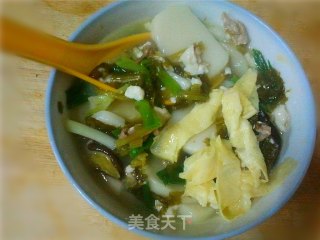 特色汤年糕的做法步骤：16