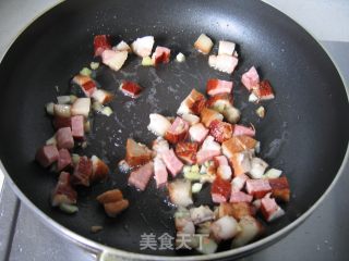土豆腊肉饭的做法步骤：4