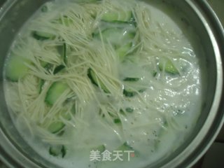 苋菜热汤面的做法步骤：8