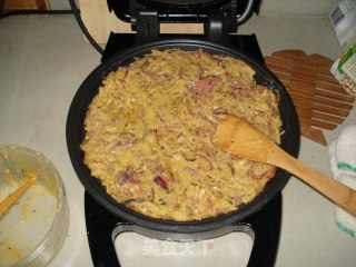 火腿土豆丝饼的做法步骤：7