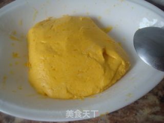 【南瓜的花样年华】酒酿枸杞南瓜小圆子的做法步骤：3