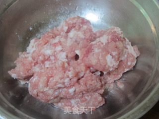 全手工圆白菜鲜肉锅贴的做法步骤：1