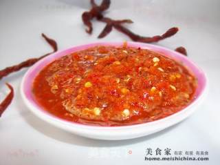 让嗜辣一族吃的过瘾@@自制辣椒糊的做法步骤：7