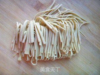 干豆腐炝菠菜的做法步骤：9