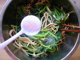干豆腐炝菠菜的做法步骤：11