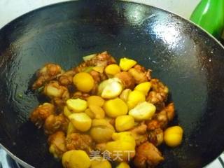 【怡汝私房宴客菜】蚝油栗子鸡的做法步骤：9