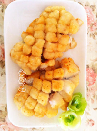 一鱼两吃——番茄菠萝鱼的做法步骤：9