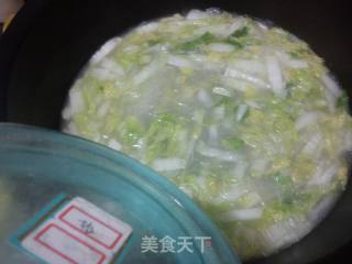 白菜粉丝汤的做法步骤：7