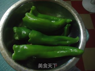 虎皮尖椒的做法步骤：2
