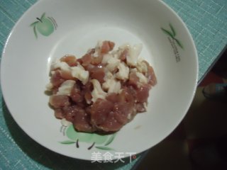 蒜苔肉丝的做法步骤：3