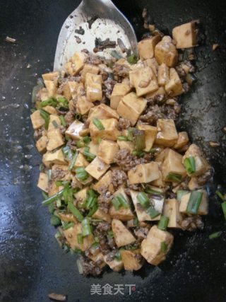 肉末烧豆腐的做法步骤：6