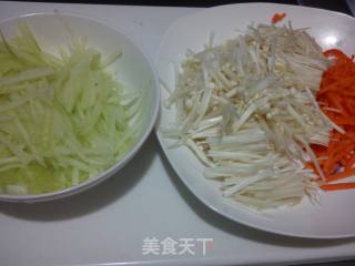 凉拌金针菇的做法步骤：2