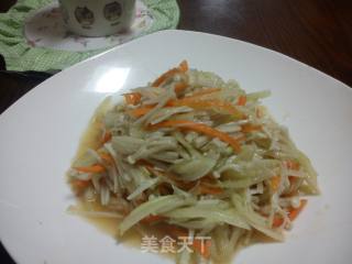 凉拌金针菇的做法步骤：8