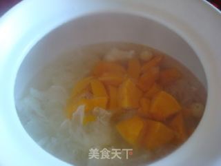 【南瓜的花样年华】南瓜银耳红枣羹的做法步骤：4