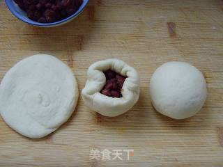 红豆超人面包的做法步骤：6