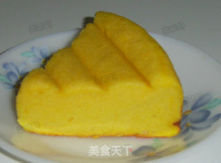 南瓜戚风—— 电饭锅做的做法步骤：12