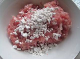 黄花菜蒸肉饼的做法步骤：4