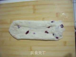 每一口都是酸酸甜甜的享受----蔓越莓吐司的做法步骤：6