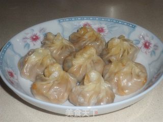 饺子皮做的小笼包的做法步骤：9