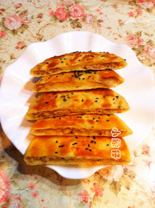 猪肉馅儿烤饼的做法步骤：12