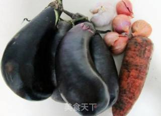 茄子卤面的做法步骤：1