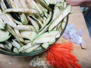 茄子卤面的做法步骤：2