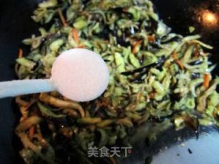 茄子卤面的做法步骤：5