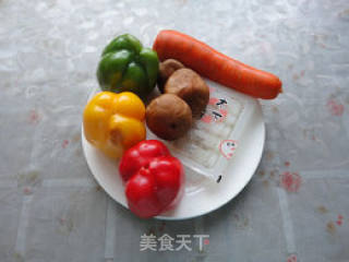 彩丝拌魔芋的做法步骤：1