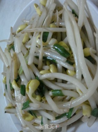 青炒黄豆芽的做法步骤：6