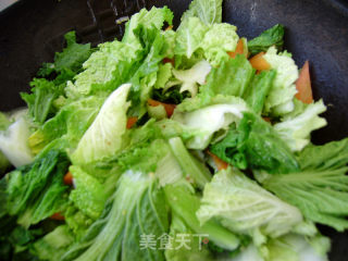 家常菜----木耳烧白菜的做法步骤：5
