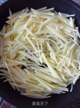 【素菜】葱油土豆丝的做法步骤：8