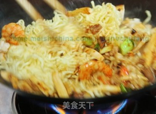 港式沙茶面的做法步骤：8