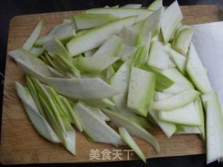 平淡生活-----清炒葫芦的做法步骤：3