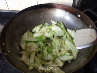 平淡生活-----清炒葫芦的做法步骤：8