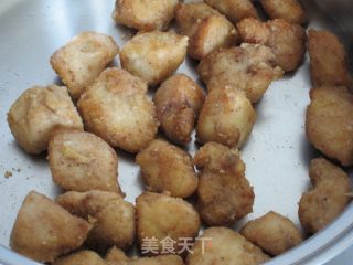 盐酥鸡块的做法步骤：6