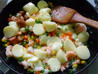 什锦鲜贝豆腐的做法步骤：6