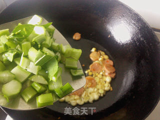 炒饭的做法步骤：4