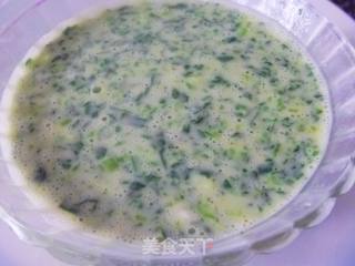 【简单制作的花样饼大全】菠菜鸡蛋饼的做法步骤：9