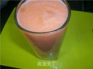简单果汁@@鲜奶红萝卜汁的做法步骤：6