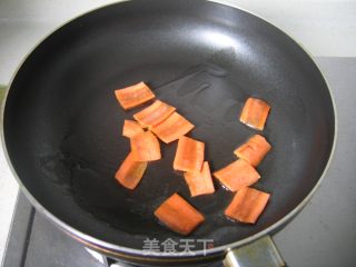 菜花炒豆菇的做法步骤：6