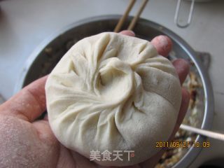 白菜香菇肉包子的做法步骤：10
